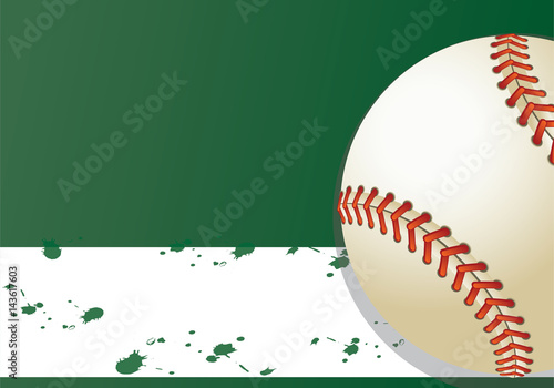 baseball ball illustration