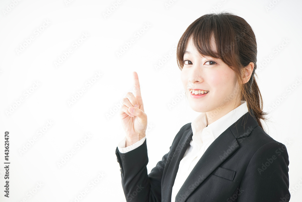 Young business woman having presentation Young business woman having presentation