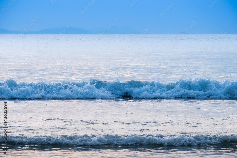 Wave on beach