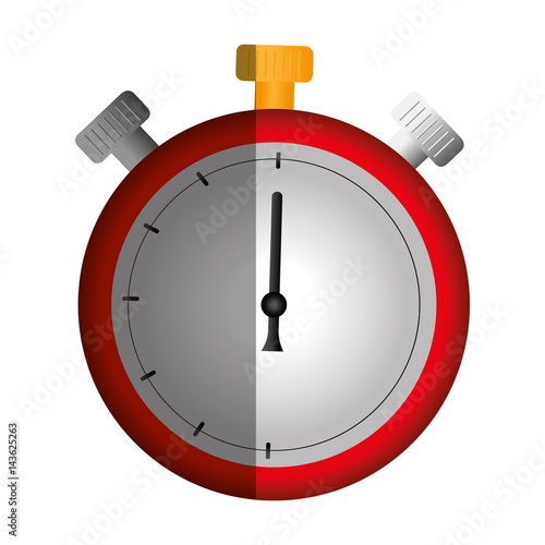 chronometer time isolated icon
