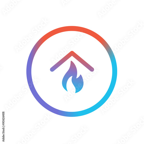 Three-Color Line App Icon