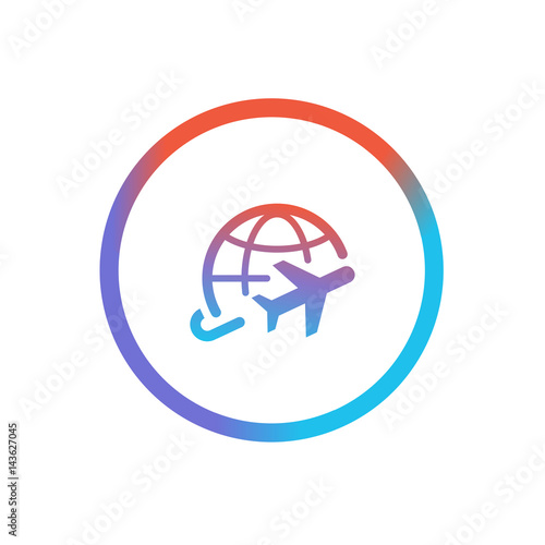 Three-Color Line App Icon