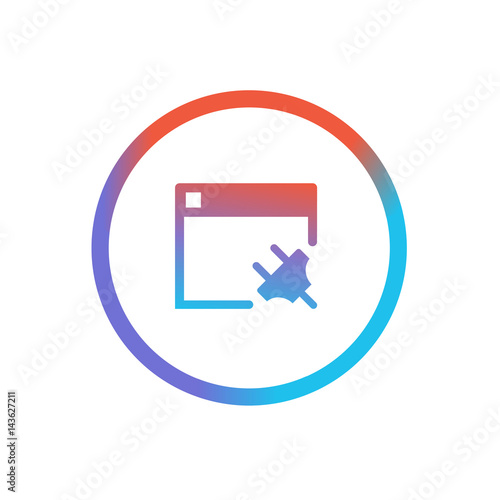 Three-Color Line App Icon