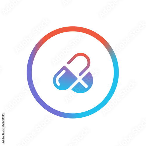 Three-Color Line App Icon