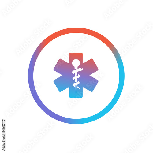 Three-Color Line App Icon