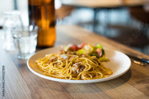 seafood spaghetti