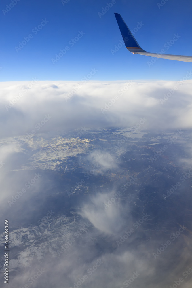 Aerial view. Aerial view.