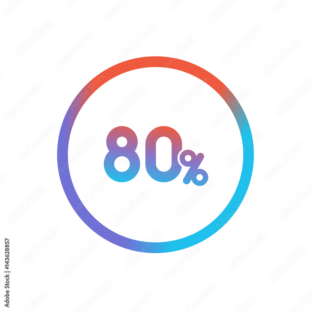 Three-Color Line App Icon Three-Color Line App Icon
