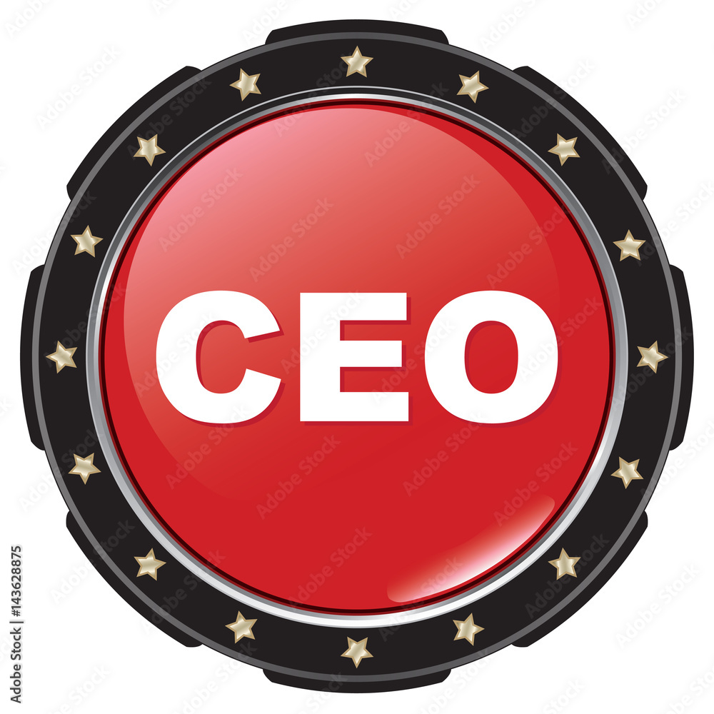 Fototapeta premium ceo icon