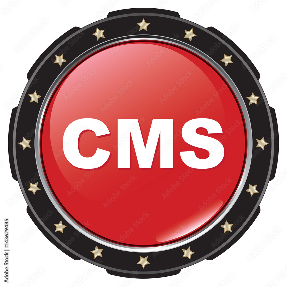Fototapeta premium cms icon