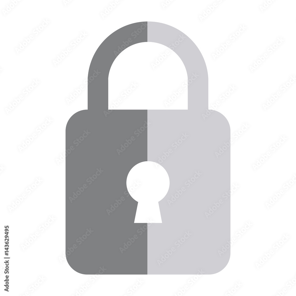 safe padlock isolated icon safe padlock isolated icon