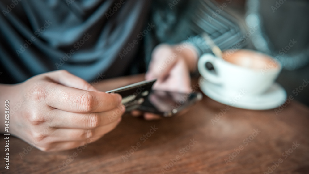 Enjoy online shopping with a credit card. Enjoy online shopping with a credit card.