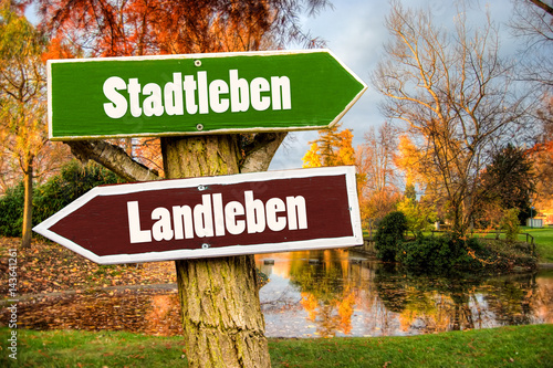 Schild 201 - Stadtleben