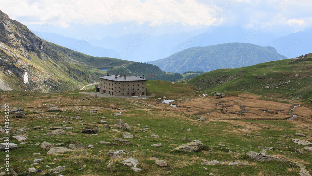 Obraz premium Rifugio ARP - Brusson, valle d'Ayas