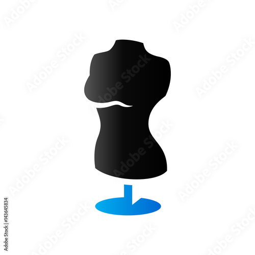 Duo Tone Icon - Mannequin