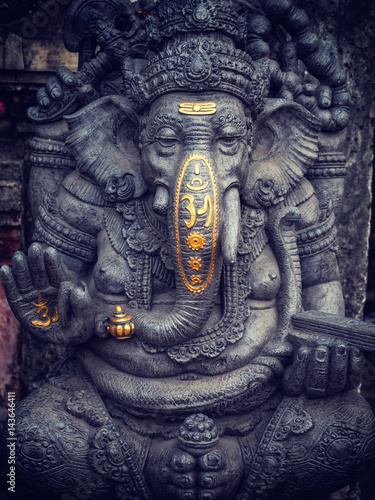 Fototapeta statue of ganesha in bali, indonesia