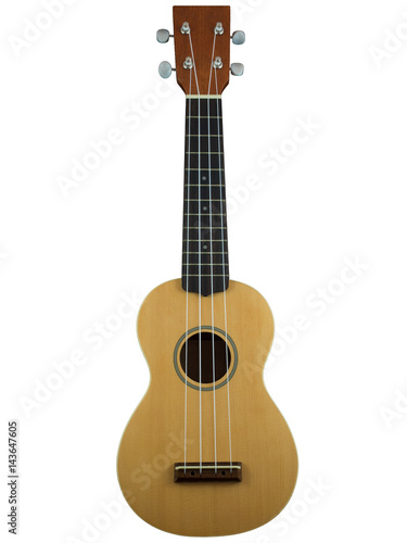Photo of all solid top spruce ukulele