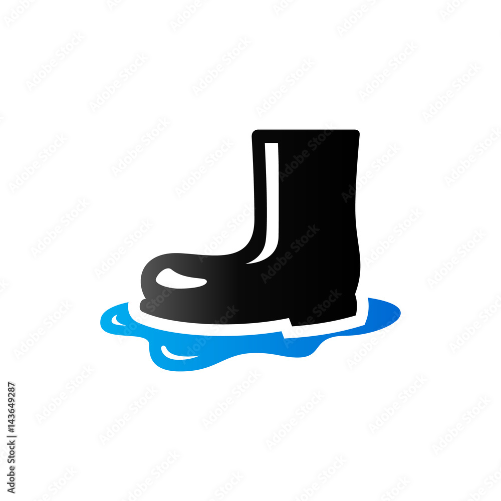 Duo Tone Icon - Boot Duo Tone Icon - Boot