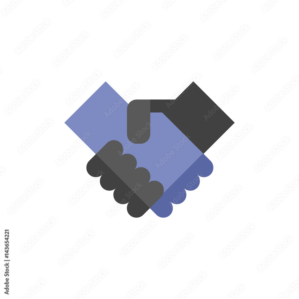Flat icon - Handshake