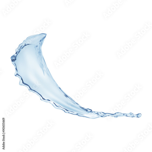 Water splashing