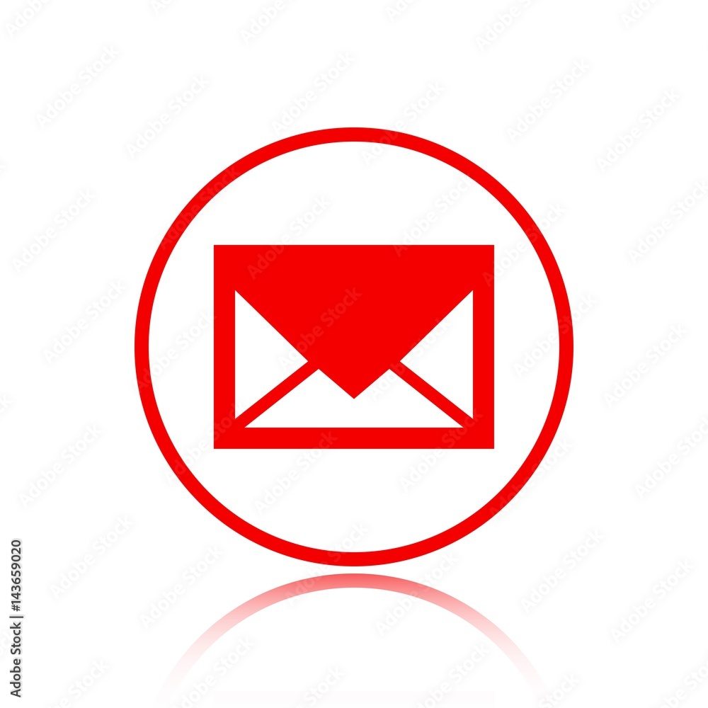 email icon stock vector illustration flat design email icon stock vector illustration flat design