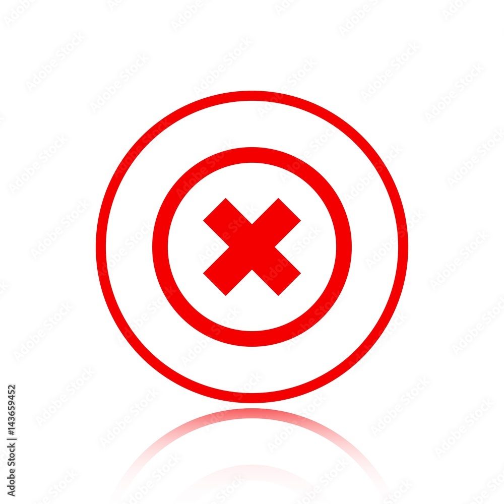delete icon stock vector illustration flat design delete icon stock vector illustration flat design