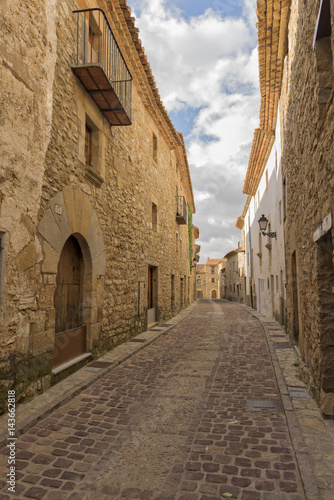 Fototapeta Naklejka Na Ścianę i Meble -  The town of Culla in Castellón, Valencia