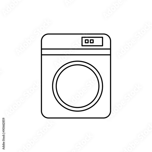 washer machine isolated icon