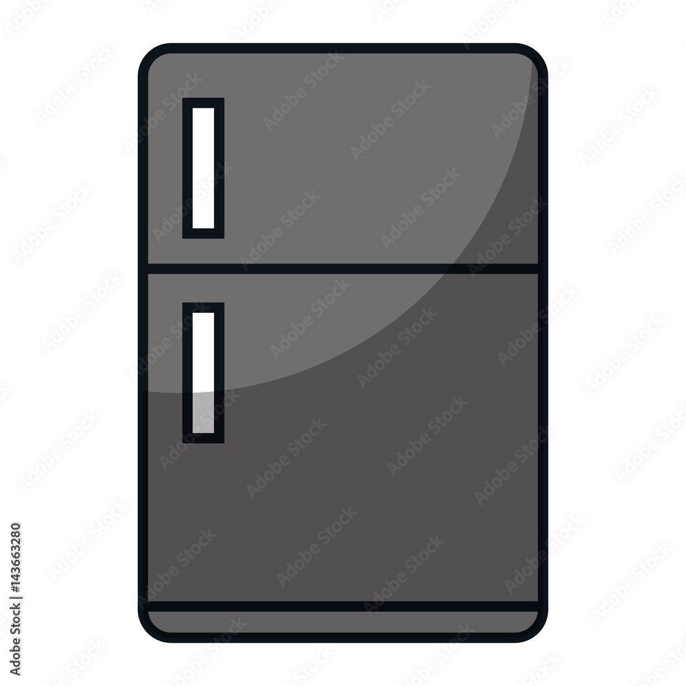 fridge appliance isolated icon fridge appliance isolated icon