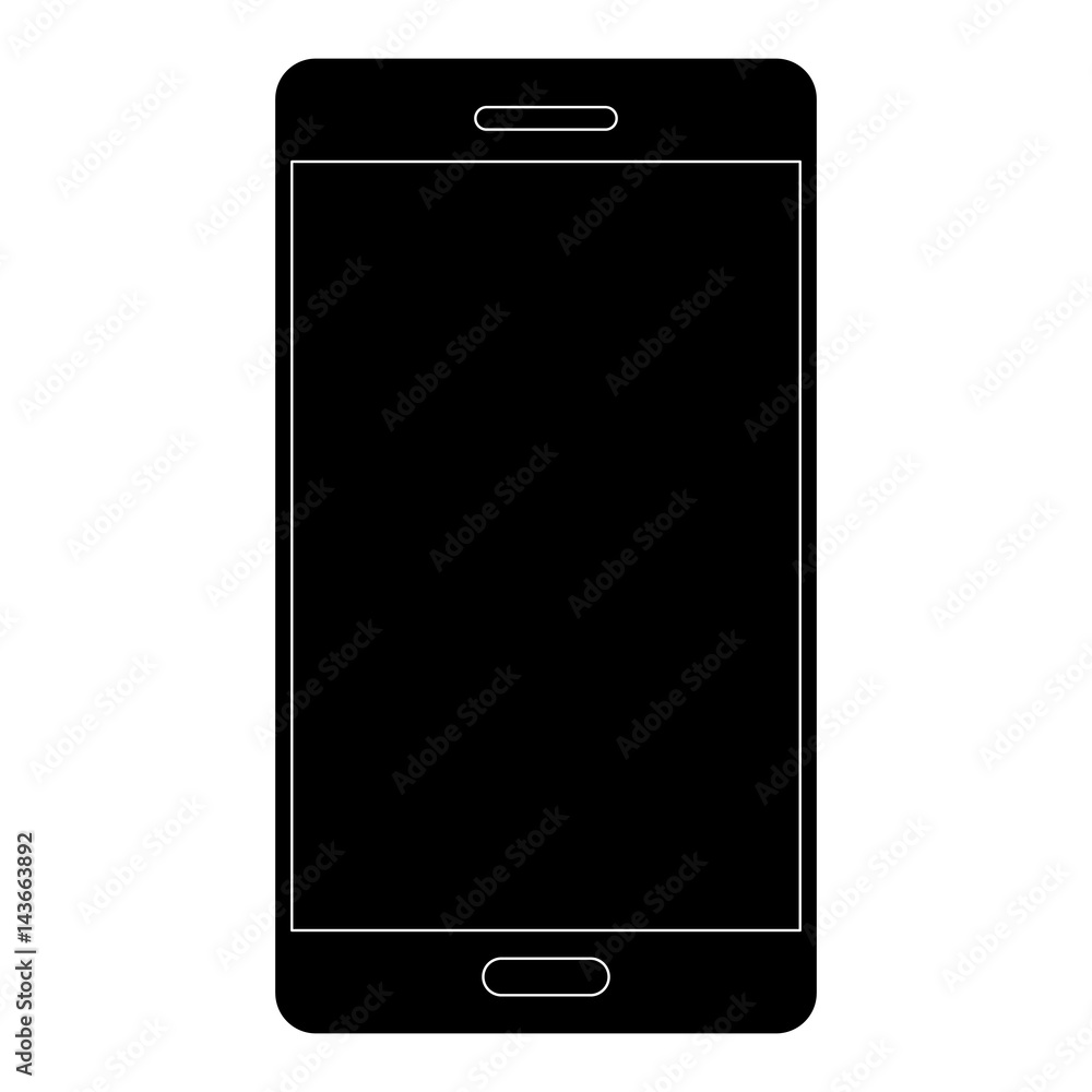 smartphone device isolated icon