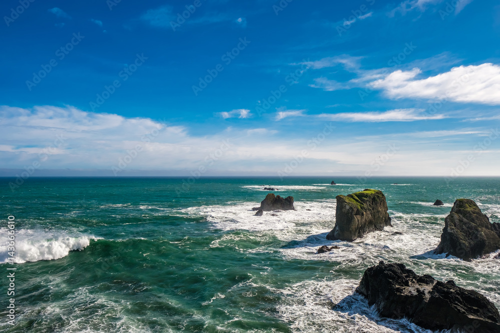 USA Pacific coast landscape, Oregon USA Pacific coast landscape, Oregon