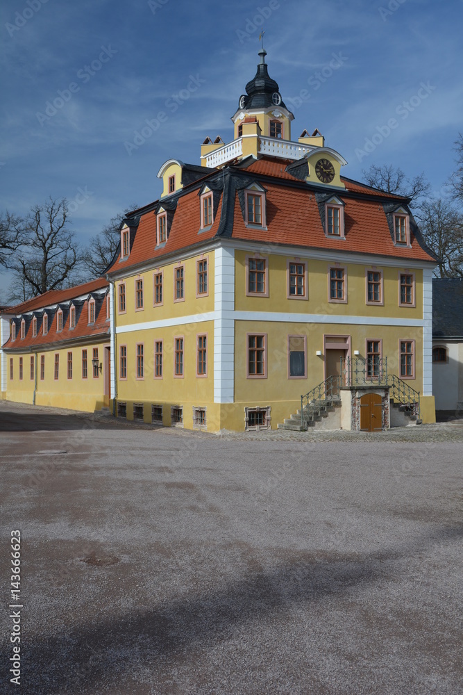 ehemalige Kavaliershäuser im Park Belvedere Weimar