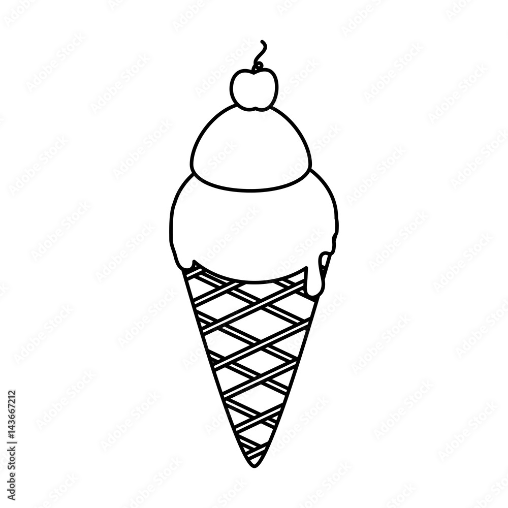 ice cream delicious icon