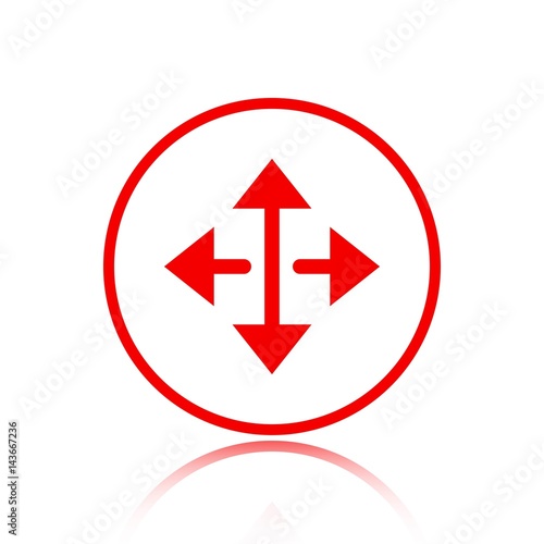 arrow icon stock vector illustration flat design Free Download arrow icon stock vector illustration flat design - GFXLoad