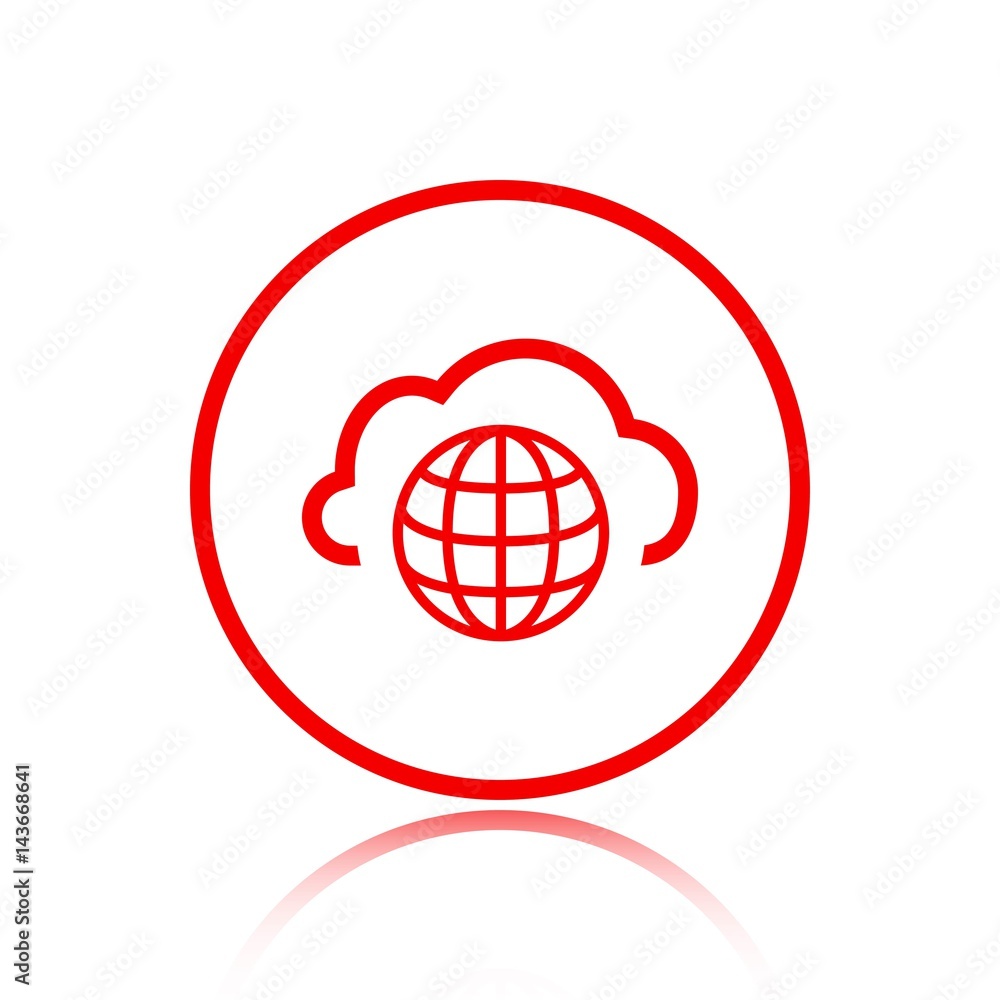 web icon stock vector illustration flat design web icon stock vector illustration flat design