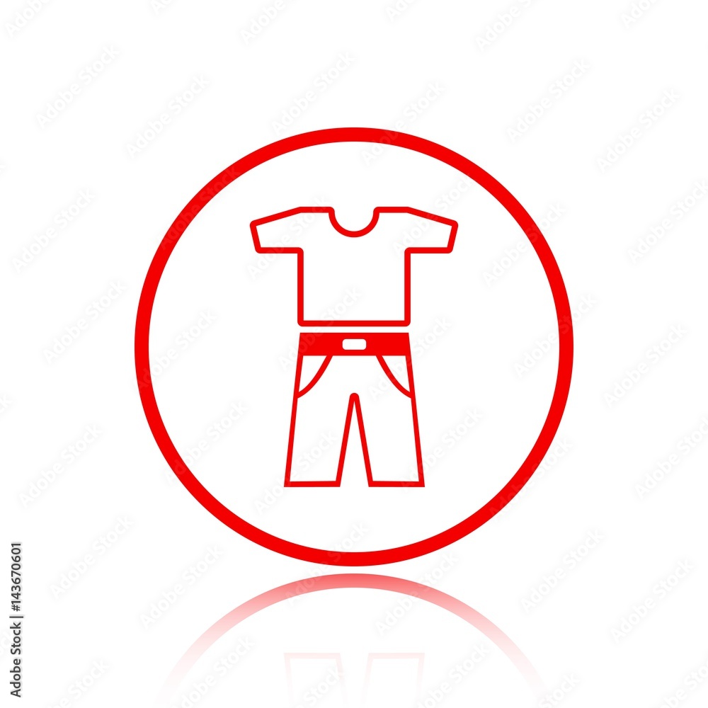 clothing icon stock vector illustration flat design clothing icon stock vector illustration flat design