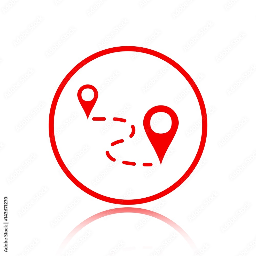 label for map icon stock vector illustration flat design label for map icon stock vector illustration flat design