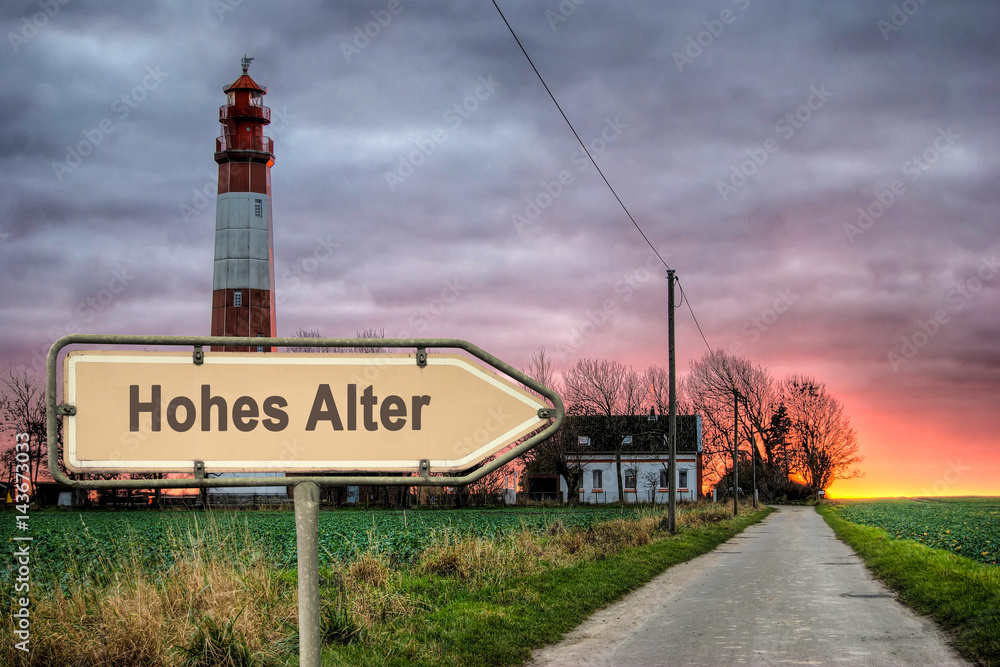 Schild 243 - Hohes Alter