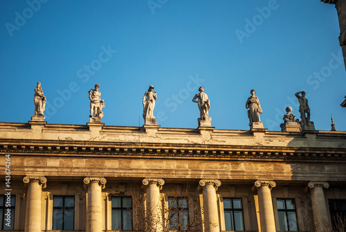 Building of Ethnographic Museum, former Justice Palace. It was built in 1893-1896 in eclectic style by the plans of Alajos Hauszmann implemented by Leopold Havel. © Irma