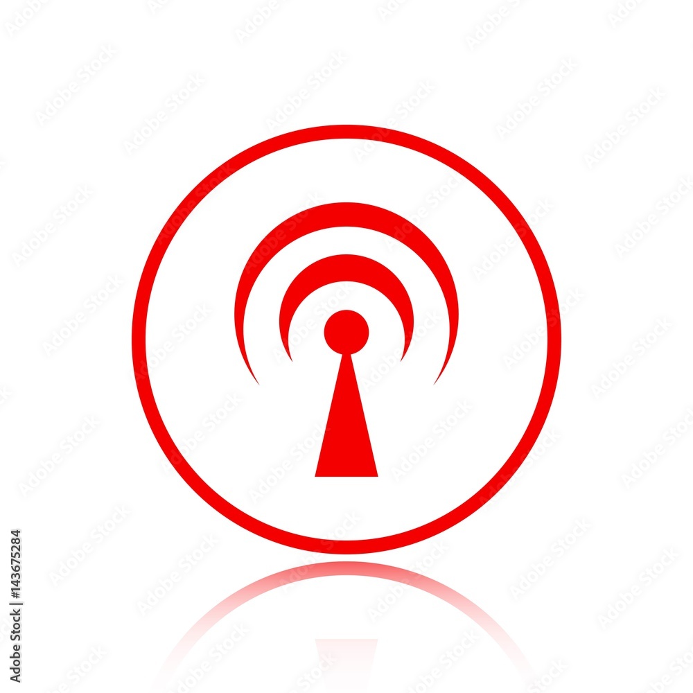wifi icon stock vector illustration flat design wifi icon stock vector illustration flat design