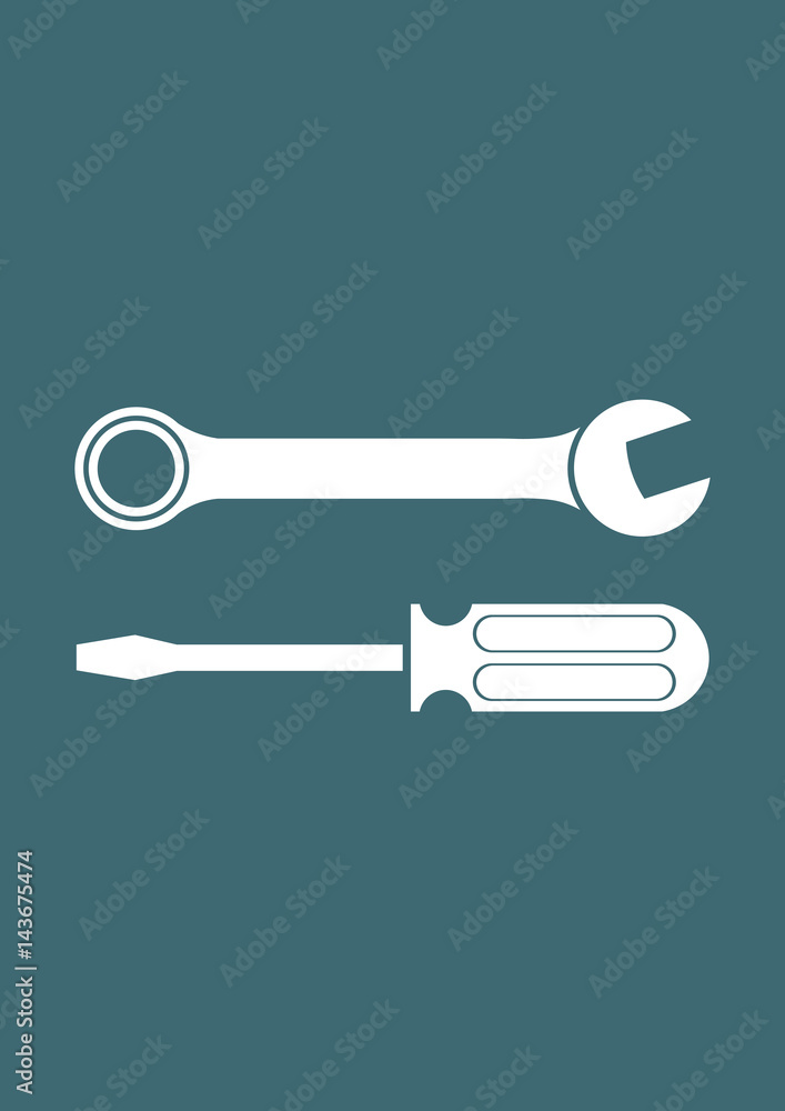 Tools icon, Vector Tools icon, Vector