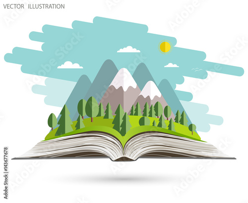  Landscape on open workbook.