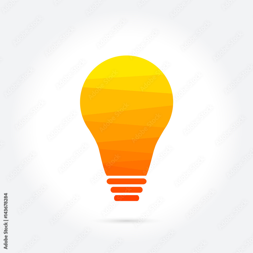 Light bulb paper. Light bulb paper.