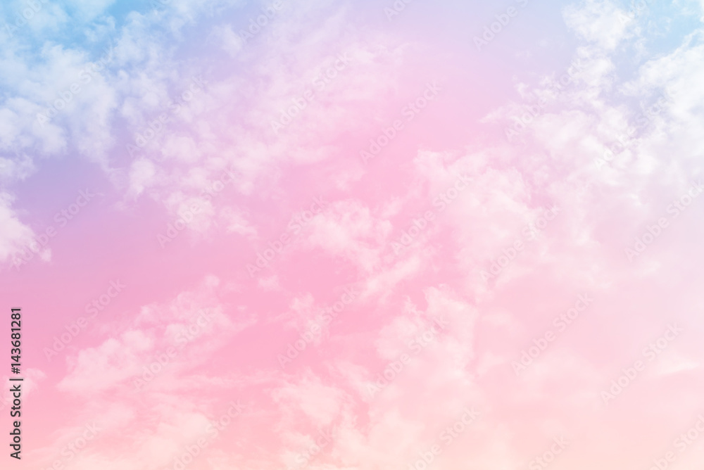 sun and cloud background with a pastel colored
sun and cloud background with a pastel colored