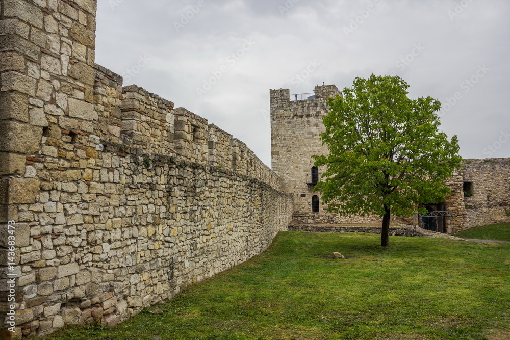 Belgrade fortress and Kalemegdan park in Belgrade, Serbia