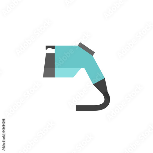 Flat icon - Electric vehicle charger