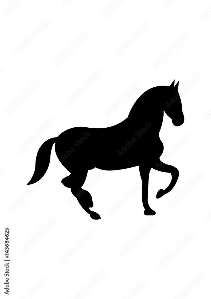 Dancing Horse icon, Vector