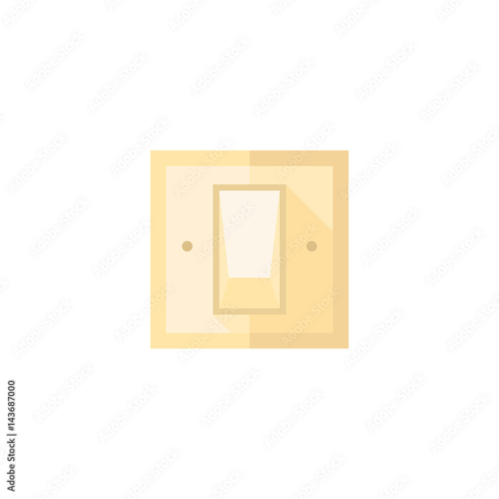 Flat icon - Electric switch Flat icon - Electric switch