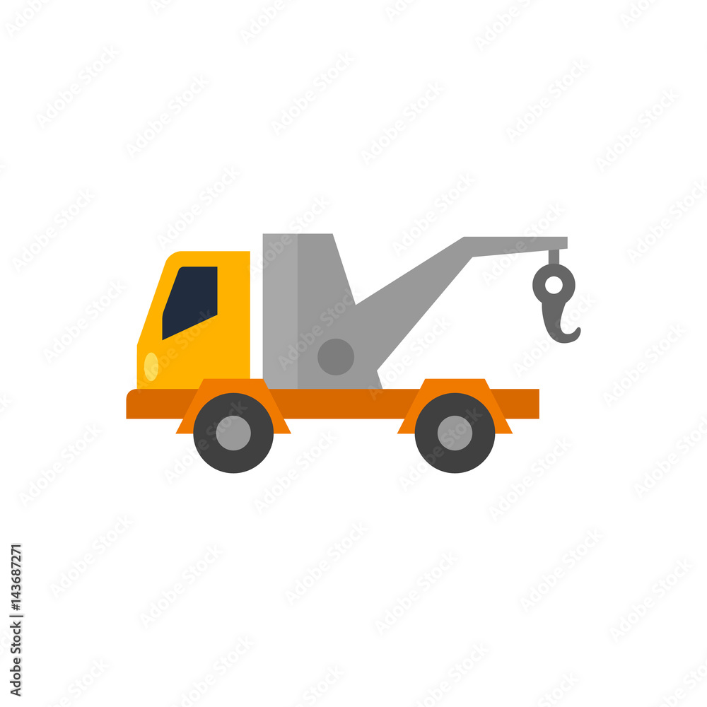 Flat icon - Tow Flat icon - Tow