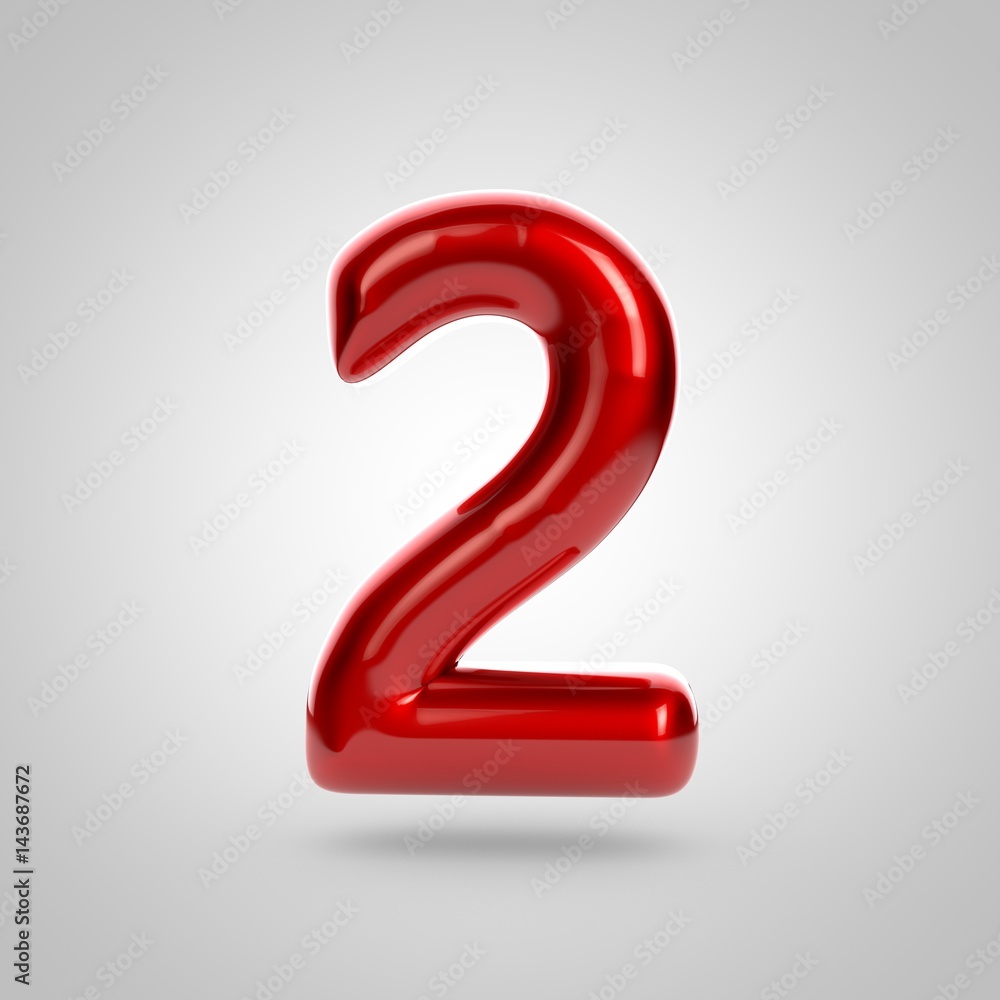 Metallic paint red number 2 Metallic paint red number 2